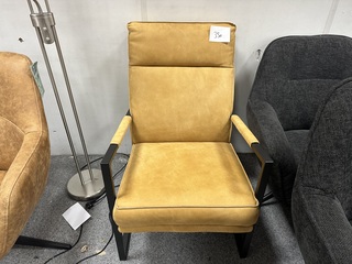 Fauteuil Karel Oker geel